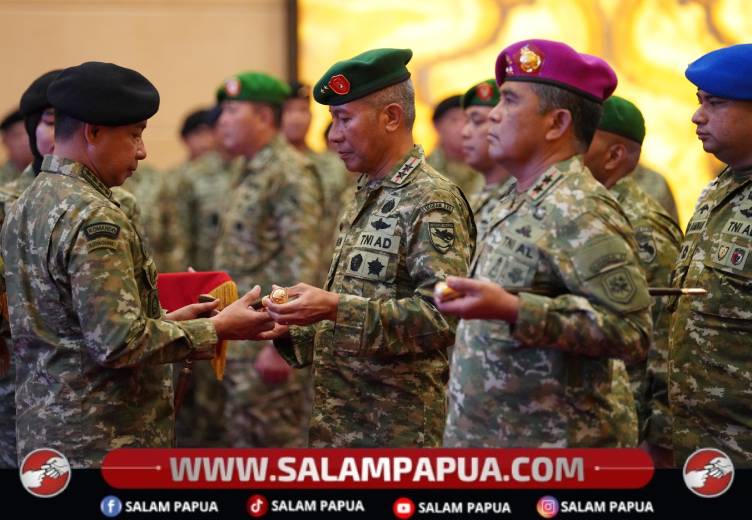 Mayjen TNI Febriel Buyung Sikumbang Resmi Jabat Pangdam XVII/Cenderawasih