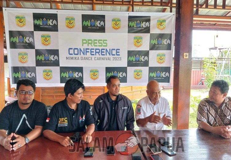 Disparbudpora Gandeng JFC Gelar Mimika Dance Carnival Memeriahkan HUT Ke-27 Kabupaten Mimika