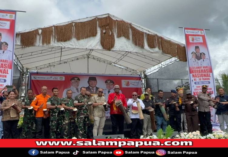 Launching 152 Koperasi Merah Putih, Bupati Mimika: Ini Langkah Strategis Perkuat Ekonomi Lokal