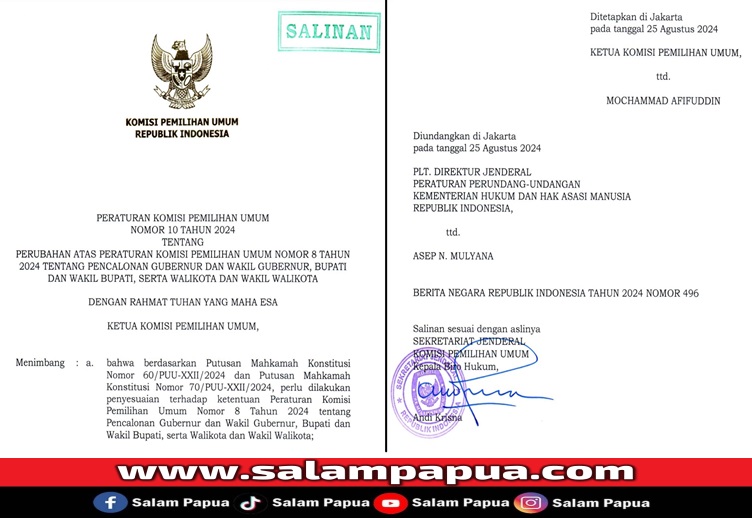 KPU Akhirnya Sahkan PKPU Terbaru Tentang Syarat Pencalonan Pilkada