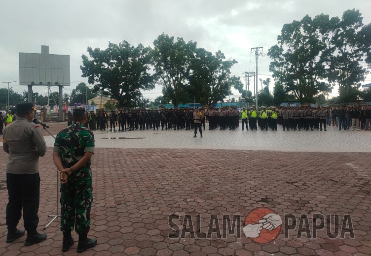 Antisipasi 1 Desember 2023, TNI-Polri Perketat Titik-Titik Rawan Di Timika