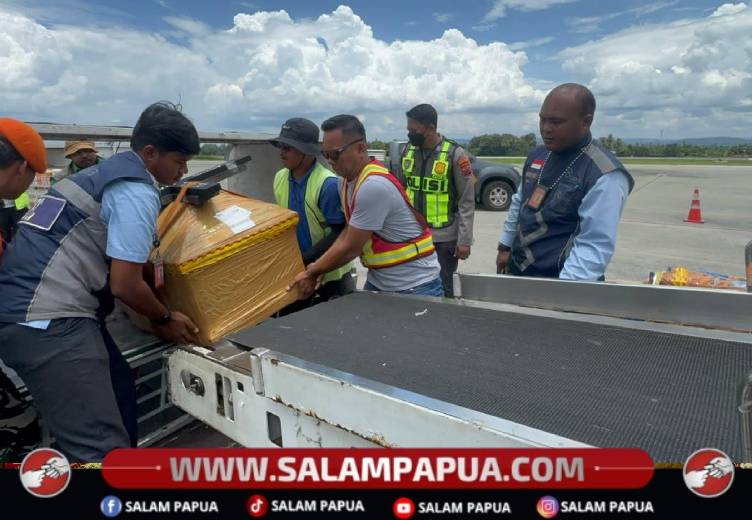 Korban Penembakan Di Habema Dipulangkan, Satgas Damai Cartenz Kejar Pelaku