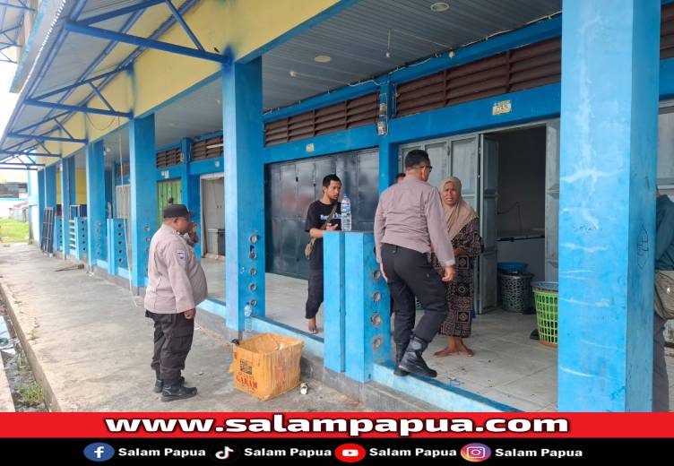 Emas 100 Gram Dan Uang Belasan Juta Milik Pedagang Pasar Sentral Timika Raib Digondol Maling