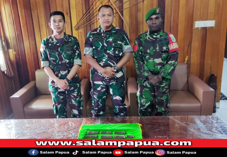 Warga Temukan 129 Butir Amunisi Di TPA Iwaka, Dandim: Bukti Kepercayaan Terhadap TNI