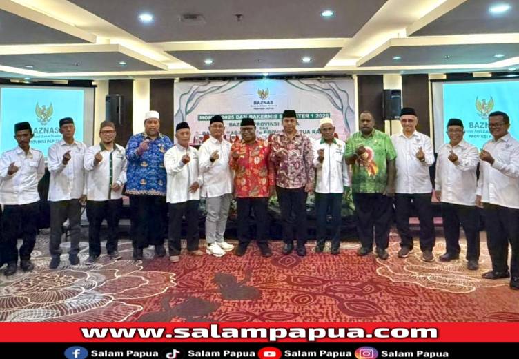 Buka Monev Dan Rakernis, Wabup Harap Baznas Papua Raya Hadir Di Tengah Masyarakat