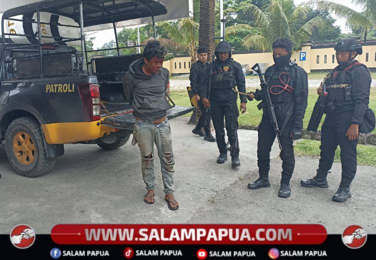 Pria Lansia Tewas Ditikam Badik Di Jalan Poros SP5, Pelaku Diamankan Warga