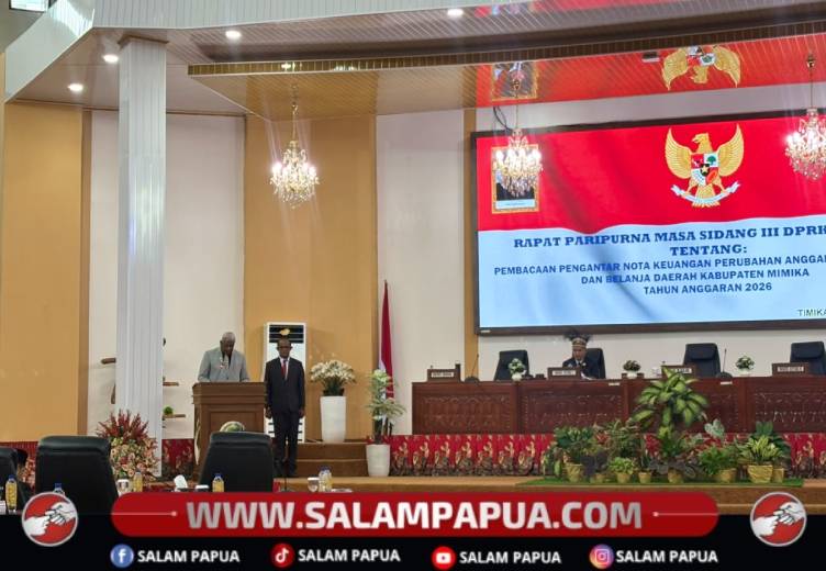 APBD Perubahan Mimika 2026: Pendapatan Rp5,05 Triliun, Belanja Rp6,16 Triliun
