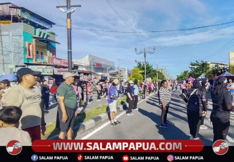 Warga Timika Kian Antusias Ikuti Car Free Day, KORMI Siap Hadirkan Inovasi Baru