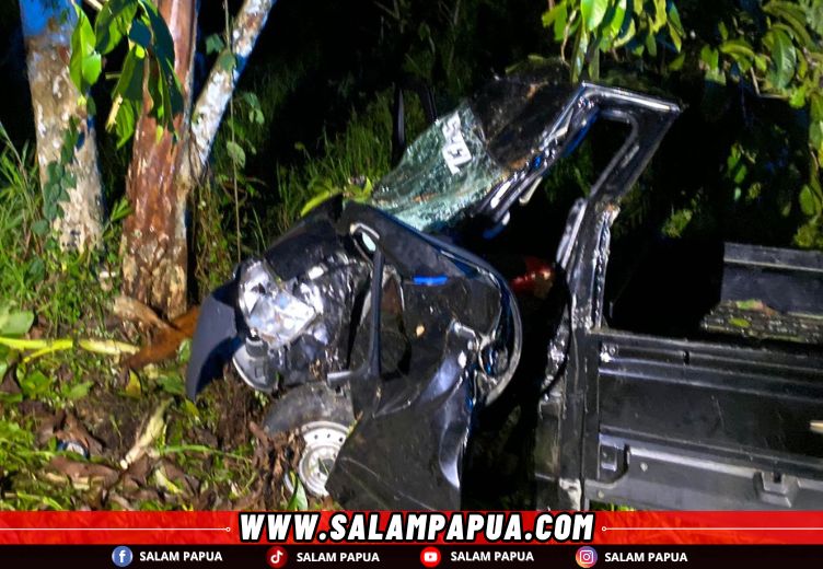 Kecelakaan Saat Natal Di Jalan Poros Poumako, Satu Orang Tewas Di Tempat