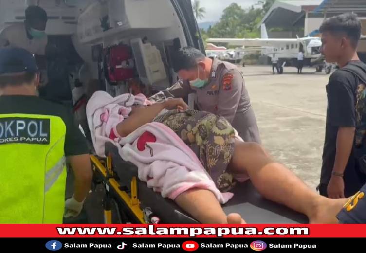 Bripda Josua Nainggolan Dibacok OTK Di RSUD Dekai Yahukimo Saat Menjenguk Pacar