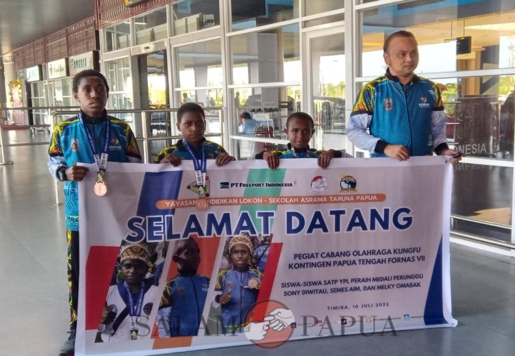 SISWA SATP TIMIKA SABET 2 MEDALI PERUNGGU PADA FORNAS KE-VII DI BANDUNG MEWAKILI PAPUA TENGAH