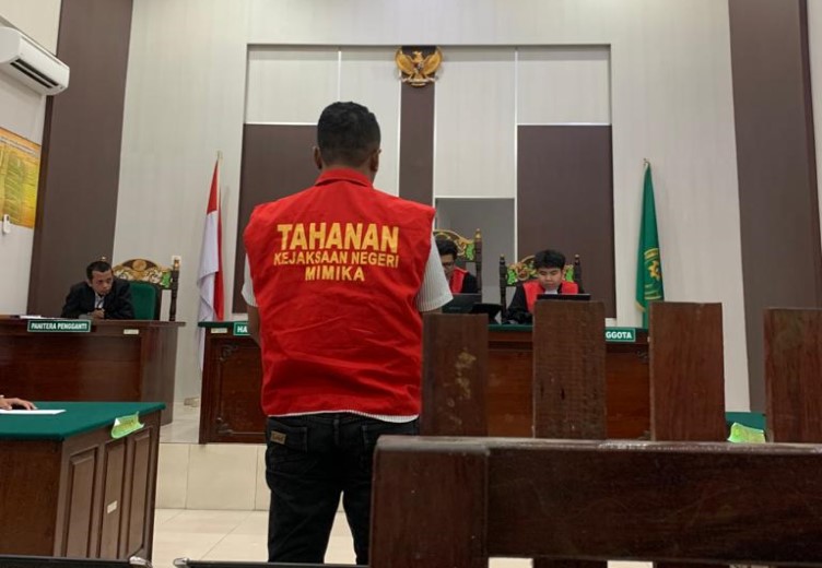 Oknum ASN Di Mimika Terdakwa Kasus Pencabulan Anak Di Bawah Umur Divonis 13 Tahun Penjara
