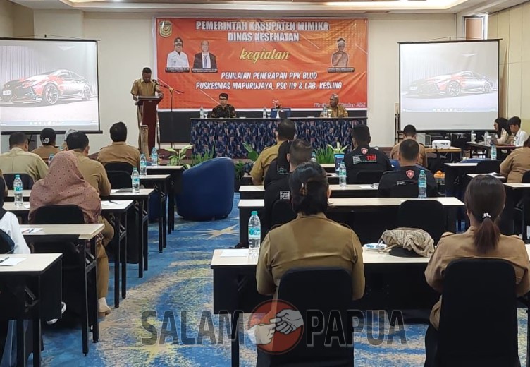 Dinas Kesehatan Mimika Gelar Penilaian Untuk Penerapan PPK-BLUD Di Tiga Faskes