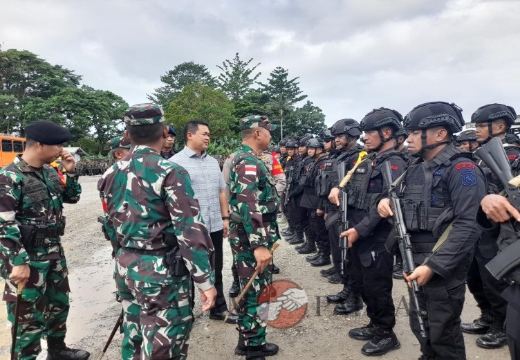 WAKIL PRESIDEN MA’RUF AMIN AKAN KUNKER KE TIMIKA, 1000 PERSONEL TNI-POLRI SIAP KAWAL