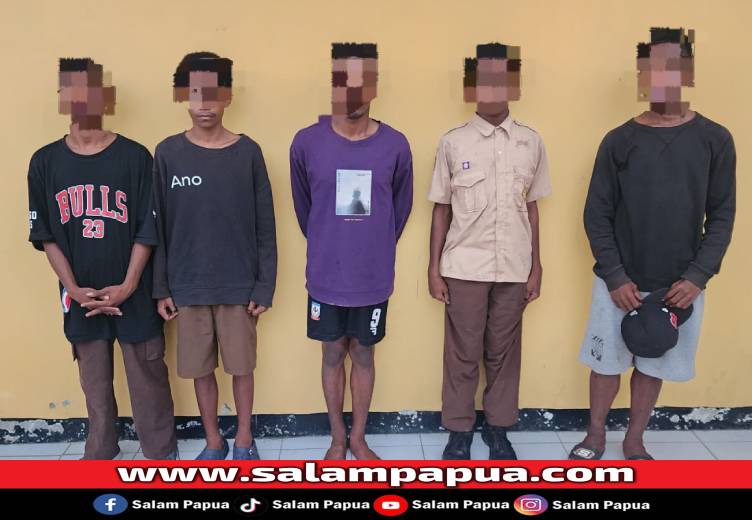Mengejutkan, Lima Pelaku Perampok Kios Di Nawaripi Masih Berstatus Pelajar