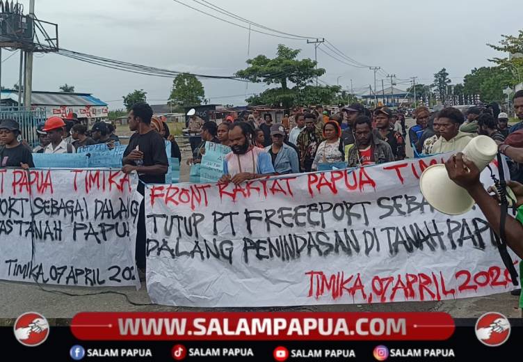 300 Personel TNI-Polri Amankan Aksi Front Rakyat Papua Di Timika