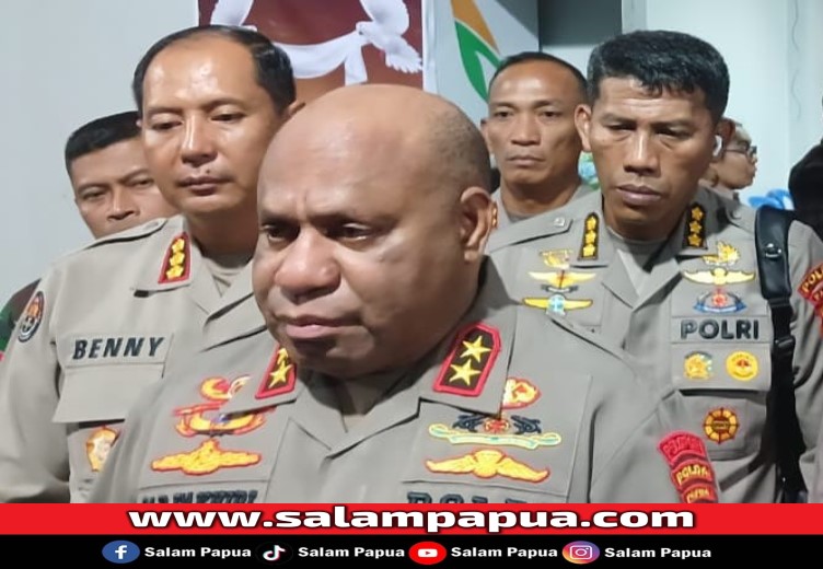 Kapolda Papua Akan Copot Kapolres Yalimo Pasca Anggota Polisi Bawa Kabur Senjata Api