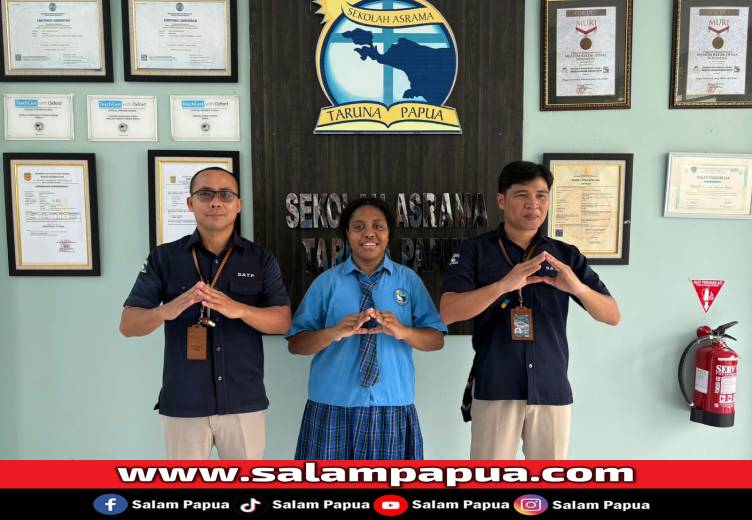 SMP Sekolah Asrama Taruna Papua Kirim Dua Siswa Ke Program Bina Talenta Indonesia 2025