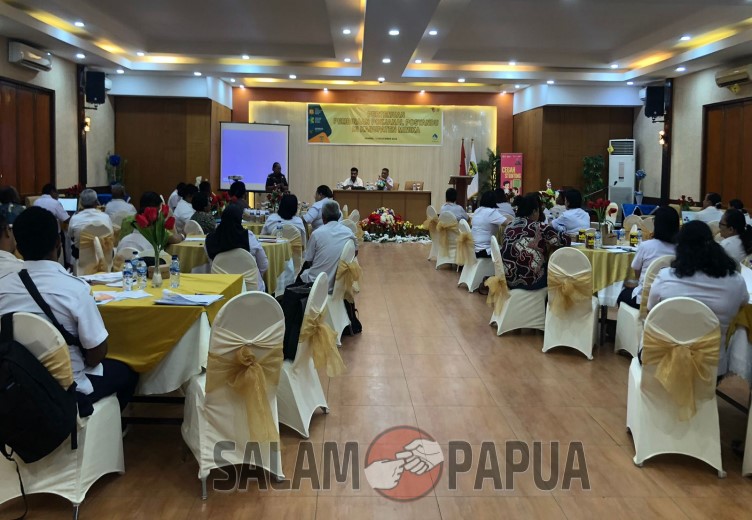 Dinkes Papua Gelar Pertemuan Pembinaan Pokjanal Posyandu Di Kabupaten Mimika