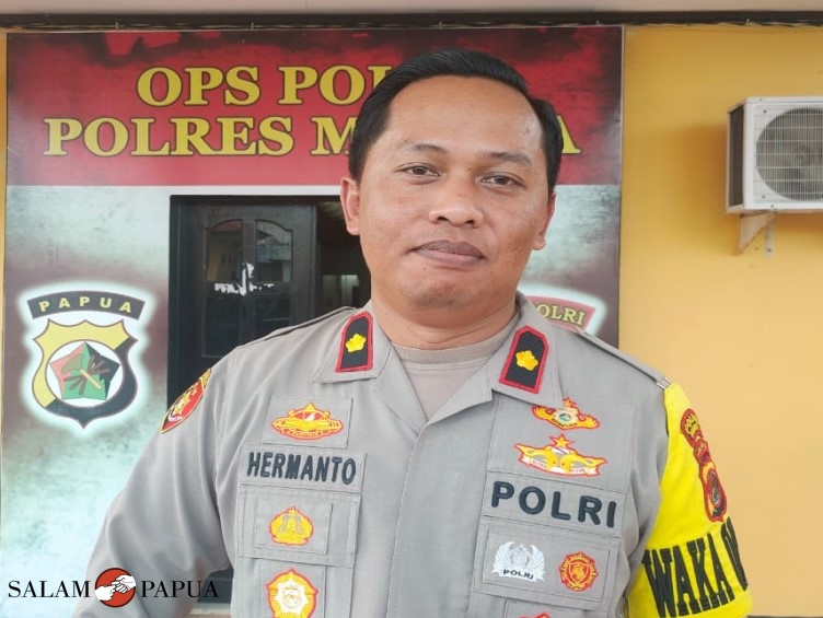 POLISI TANGKAP TAHANAN KEJARI MIMIKA YANG KABUR DARI LAPAS