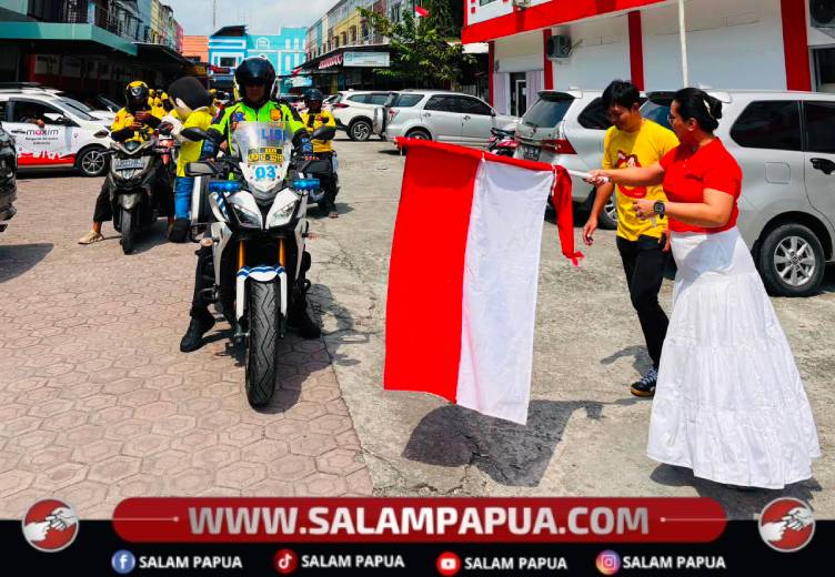 Maxim Timika Meriahkan HUT RI Ke-81 Dengan Layanan Gratis, Konvoi, Dan Promo Spesial