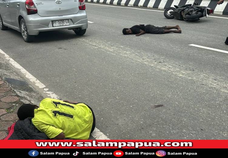 Diduga Pengaruh Miras, Kecelakaan Tunggal Di SP3 Lukai Penumpang