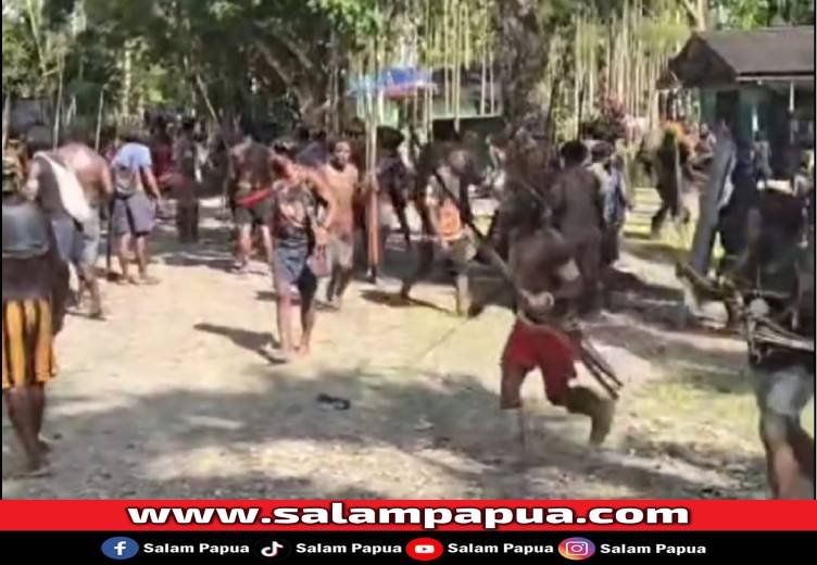Bentrok Antar Kelompok Di Kwamki Narama, 4 Orang Dilarikan Ke RSUD