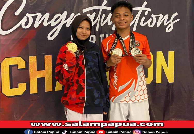 Turnamen Taekwondo Di Makassar, HTC Timika Borong 13 Medali Emas