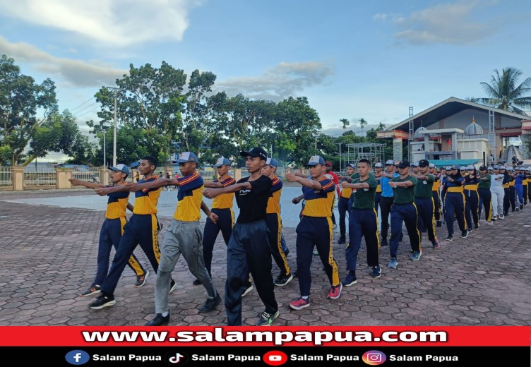Anggota Paskibra HUT RI Ke-79 Mimika Mulai Dilatih, 10 Siswa Diutus Ke Provinsi