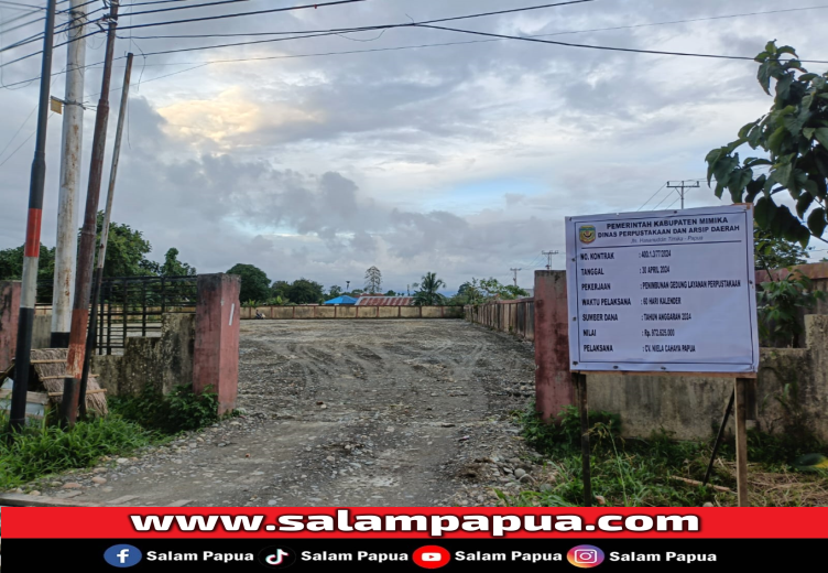 Mimika Bangun Perpustakaan Baru Dengan DAK Rp 10 Miliar