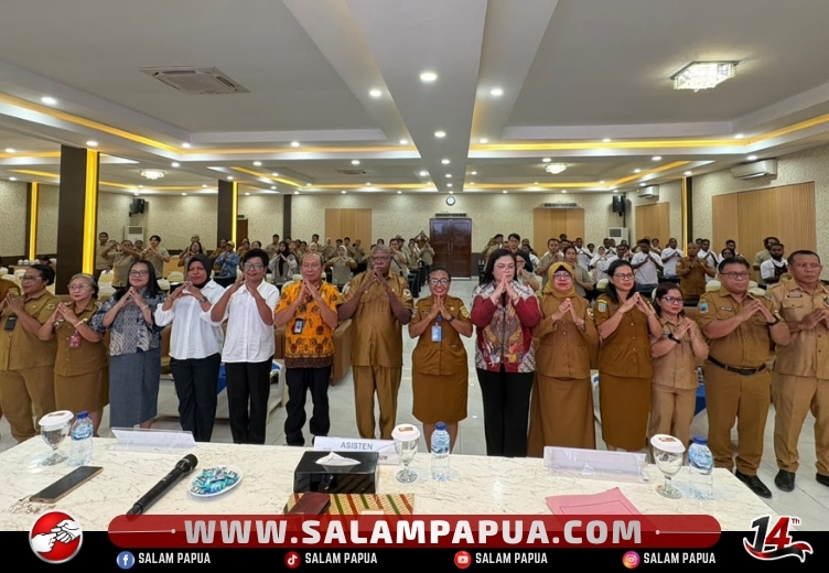 Kesbangpol Mimika Tegaskan Komitmen P4GN, Libatkan 150 Peserta Dalam Sosialisasi Program Kerja