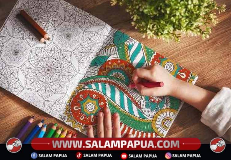 4 Manfaat Buku Mewarnai Untuk Dewasa Bagi Kesehatan Mental