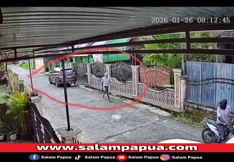 Mobil Warga Di BTN Kamoro Indah Diduga Dibakar Pelaku Tak Dikenal