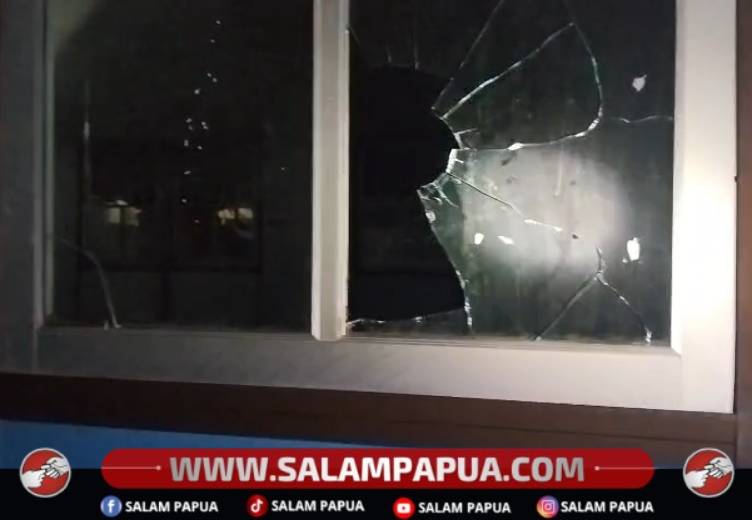 Aksi Saling Serang Di Mimika Timur Jauh, SMP Negeri Omauga Rusak