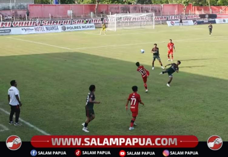 Wamena United Tersingkir Di 16 Besar Liga 4 Piala Presiden 2026, Takluk 0-1 Dari Persinga Ngawi