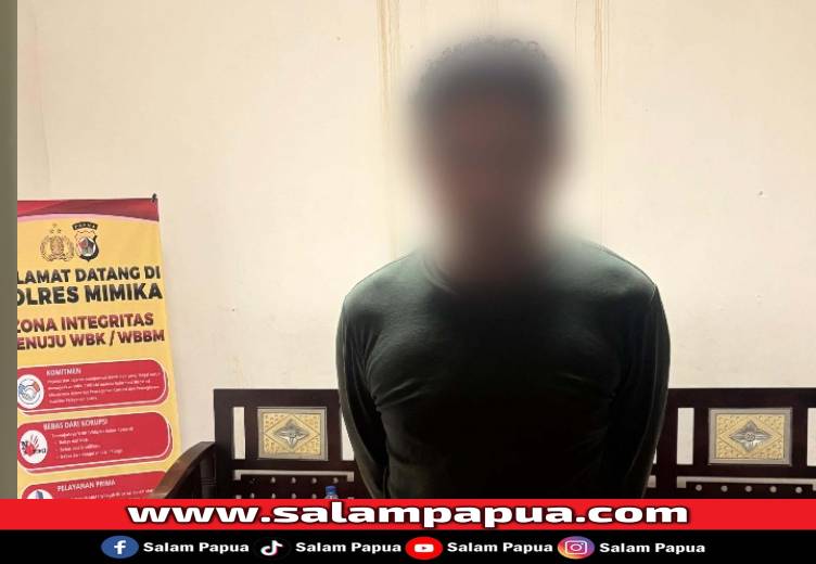 Curi Uang Rp 200 Juta, Security Kantor BPS Timika Ditangkap Polisi