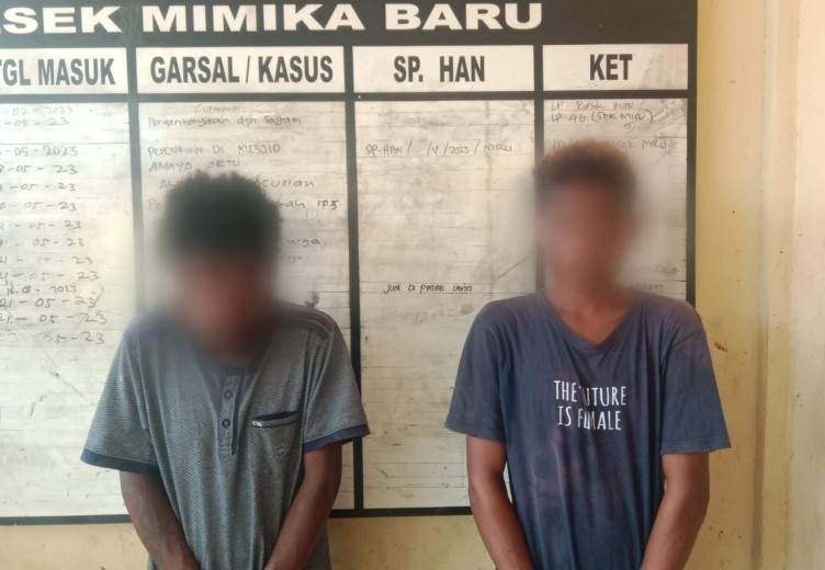 MABUK MIRAS DAN PALAK PENJUAL NASI KUNING, DUA PRIA MABUK DIRINGKUS POLISI