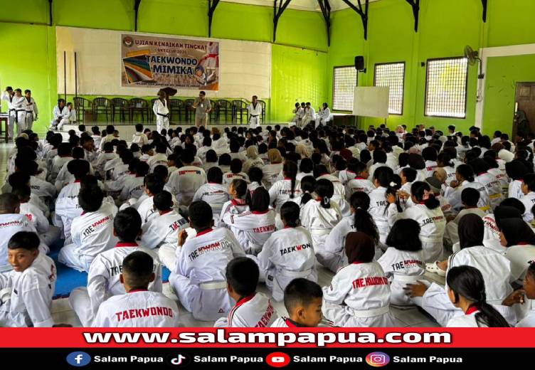 Atlet Taekwondo Mimika Dapat Sosialisasi Perlindungan BPJS Ketenagakerjaan