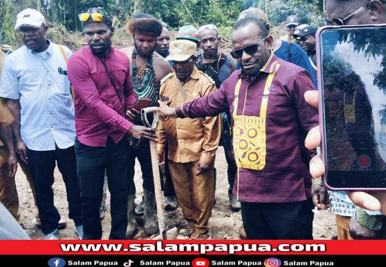 Bupati Deiyai Komitmen Selesaikan Tapal Batas Dengan Timika Secara Bijak