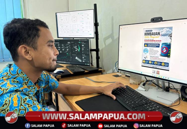 BMKG Mimika Tegaskan Larangan Menampung Air Hujan Adalah Hoaks