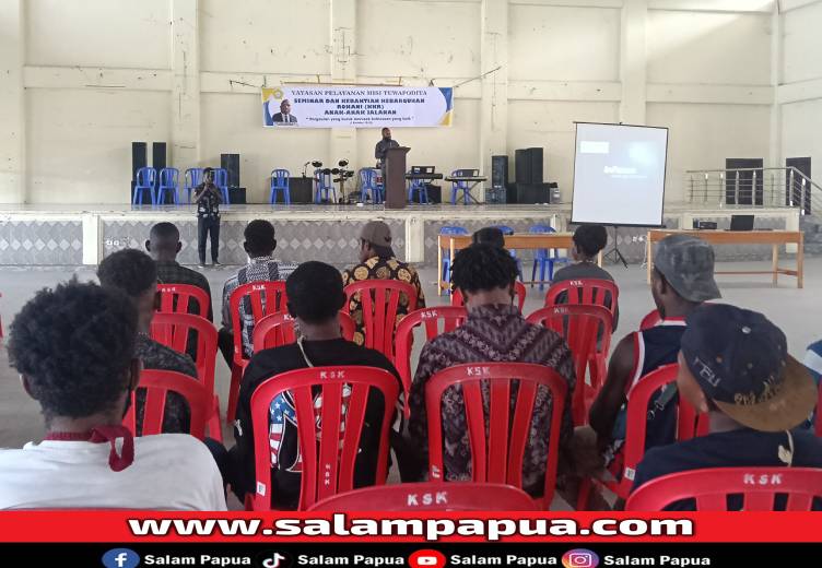 Selamatkan Generasi, YPMT Bina Anak Jalanan Lewat KKR Di Nabire