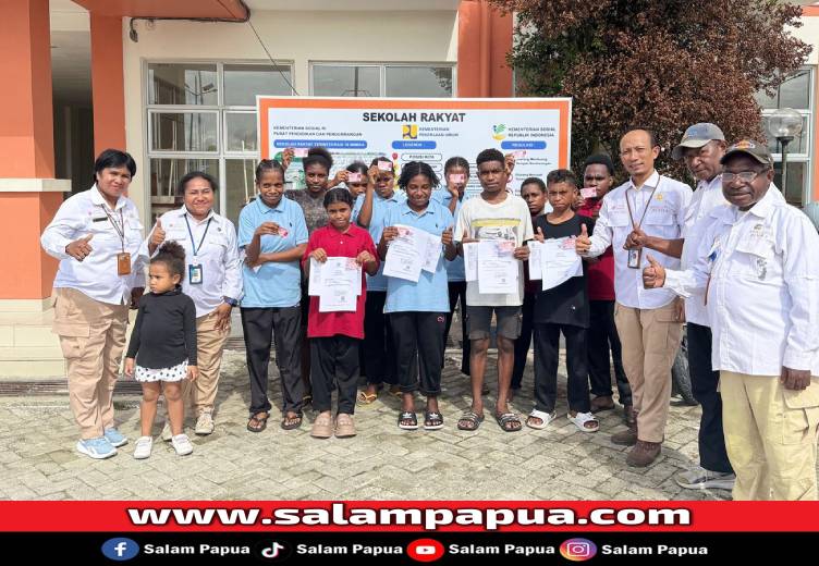 Dukcapil Mimika Buka Layanan Jemput Bola Di Sekolah Rakyat Terintegrasi 76