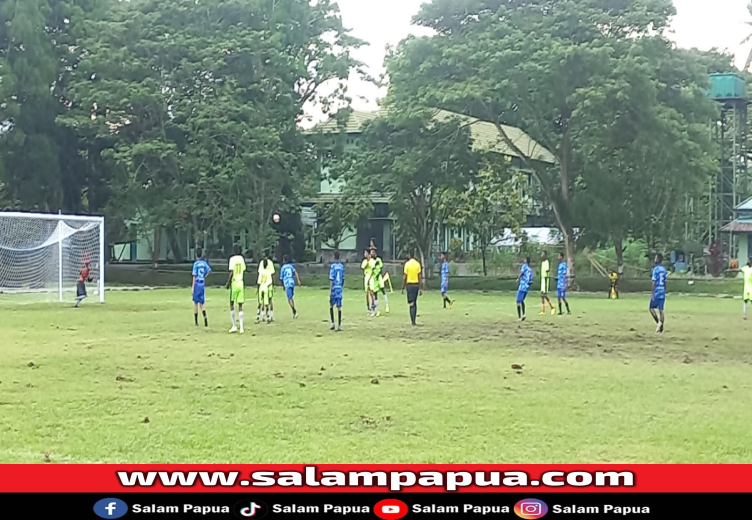 Sempat Hanya Mainkan 8 Pemain, SSB Saireri Dikalahkan SSB Elang 1-11