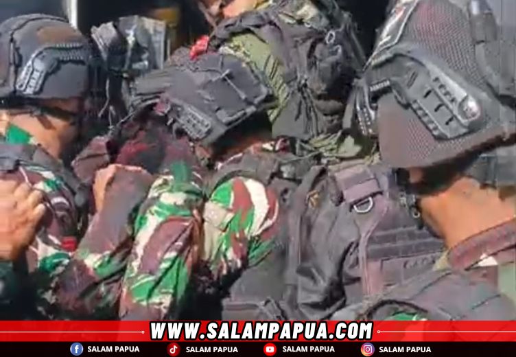 Satu Anggota TNI Tewas Ditembak KKB Di KM 50 Tembagapura