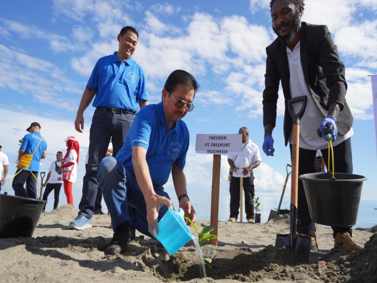 FREEPORT PEDULI LINGKUNGAN DI IBUKOTA PAPUA TENGAH DALAM SUASANA HARI LINGKUNGAN HIDUP SEDUNIA 2023