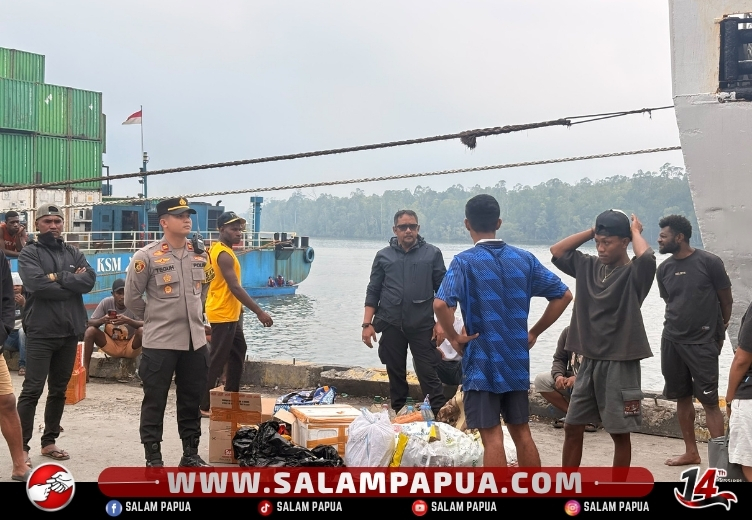 Razia Penumpang Kapal Putih Di Poumako, Aparat Amankan 213 Liter Sopi