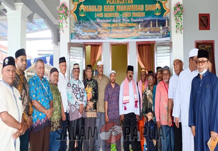 KK-SBT Mimika Gelar Peringatan Maulid Nabi Muhammad SAW