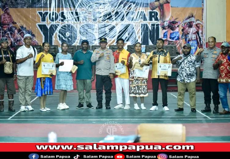 Group Paradais Juara Lomba Yospan Pancar Se-Papua Tengah