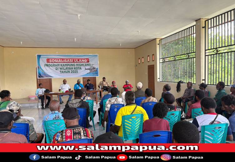 Dinilai Belum Berjalan Maksimal, YPMAK Sosialisasikan Program Kampung Highland Di SP 5 Dan SP 9