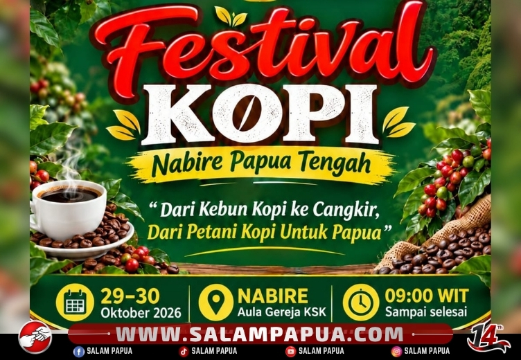 Festival Kopi Papua Tengah 2026: Perkenalkan Potensi Kopi Papua Tengah Ke Pasar Nasional